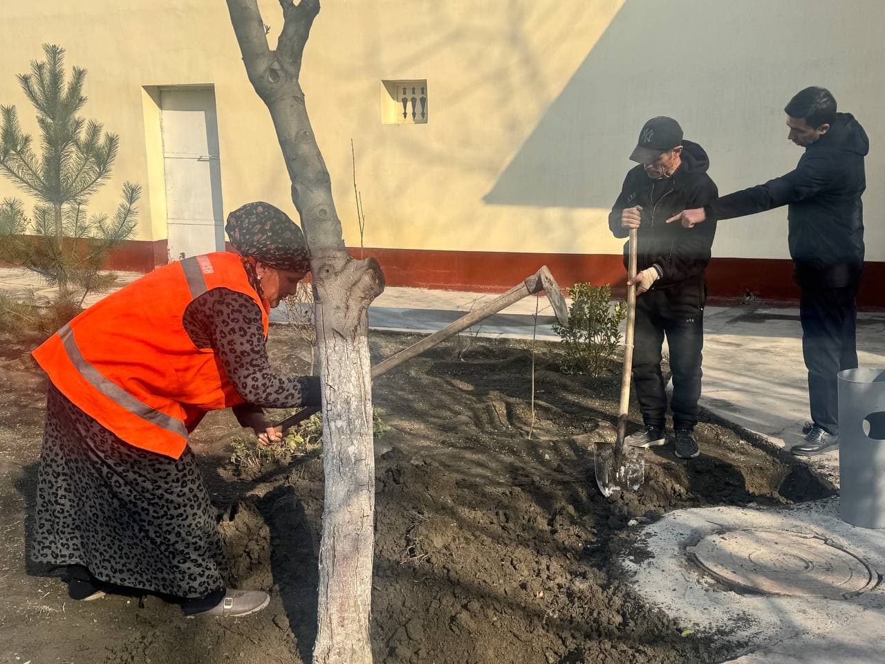 We started greening from ourselves!