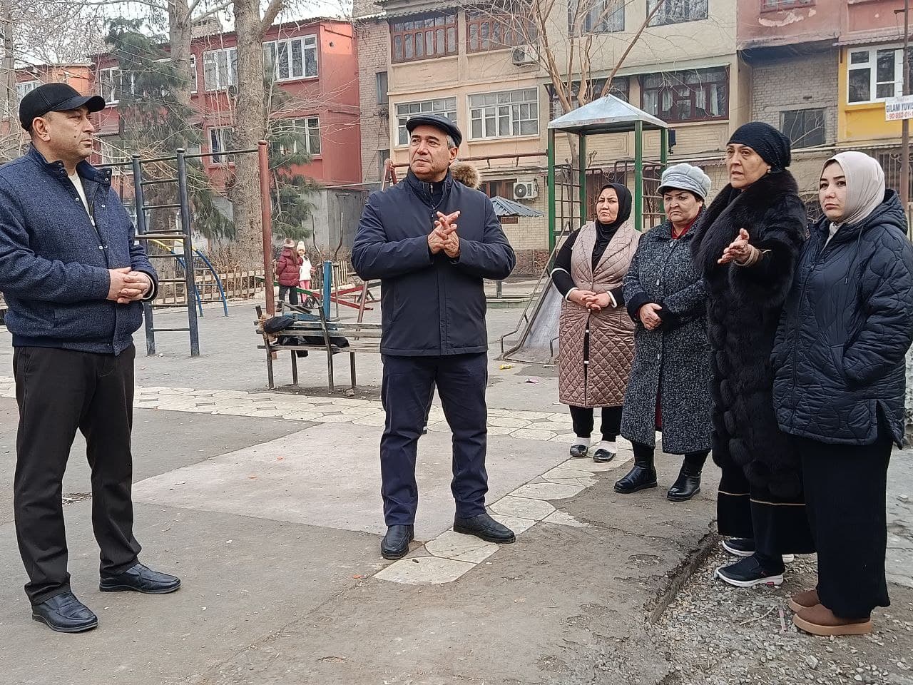The mayor of Kokand is studying citizens’ problems in the neighborhoods