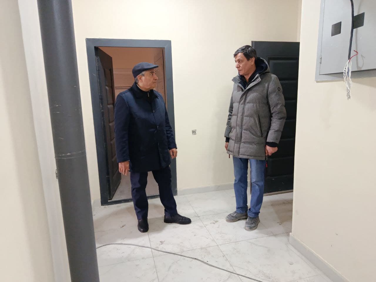 The mayor of Kokand visited the “New Uzbekistan” residential area to review ongoing construction works