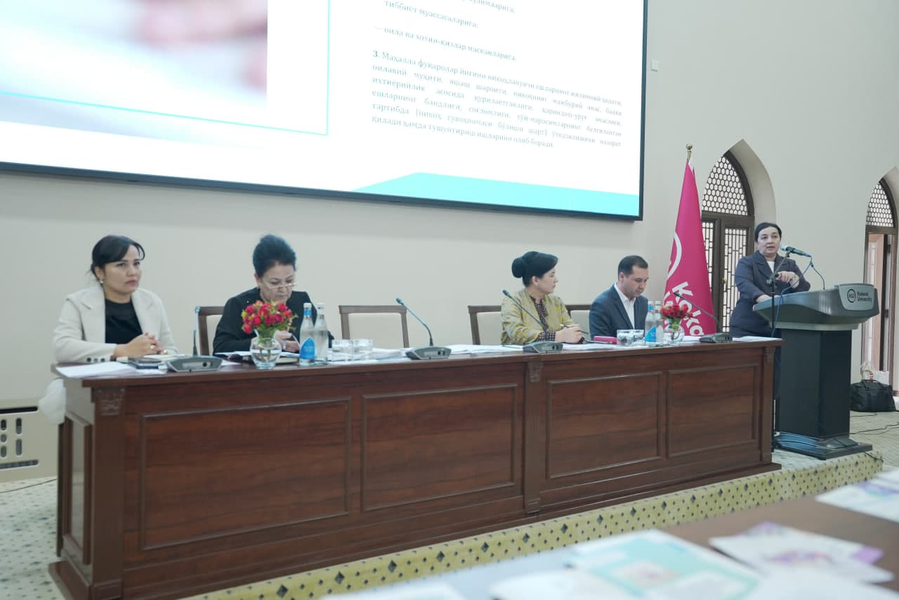 At Kokand University, a training seminar on the theme “Family and Marriage — Sacred” was held in cooperation with the Republican Committee on Family and Women’s Affairs and the regional administration