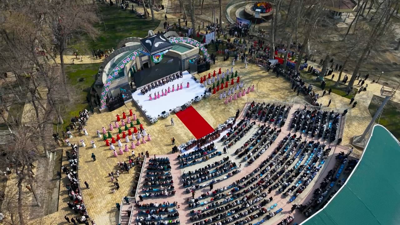 The city of Kokand celebrated Navruz with grand festivities.