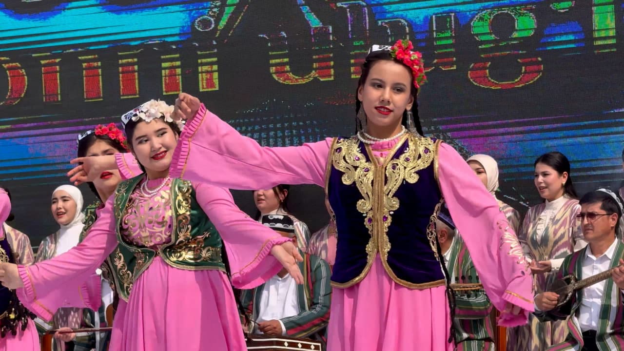 The city of Kokand celebrated Navruz with grand festivities.