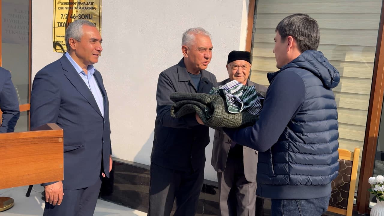 Qo‘qon shahrida yangi mahalla maskani foydalanishga topshirildi