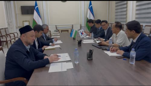 Қўқон шаҳар ҳокими Жанубий Корея сармоядорлари билан музокаралар олиб борди
