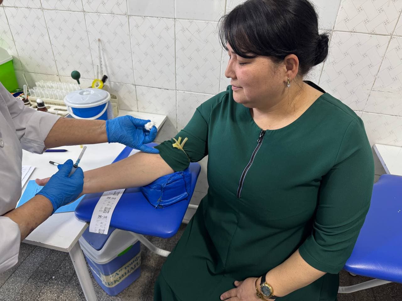 The Mayor of Kokand held a meeting with the workers and staff of the mechanical plant