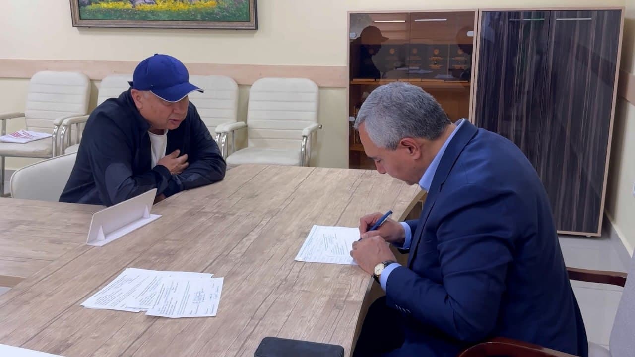 Хоким города Коканд провёл приём граждан