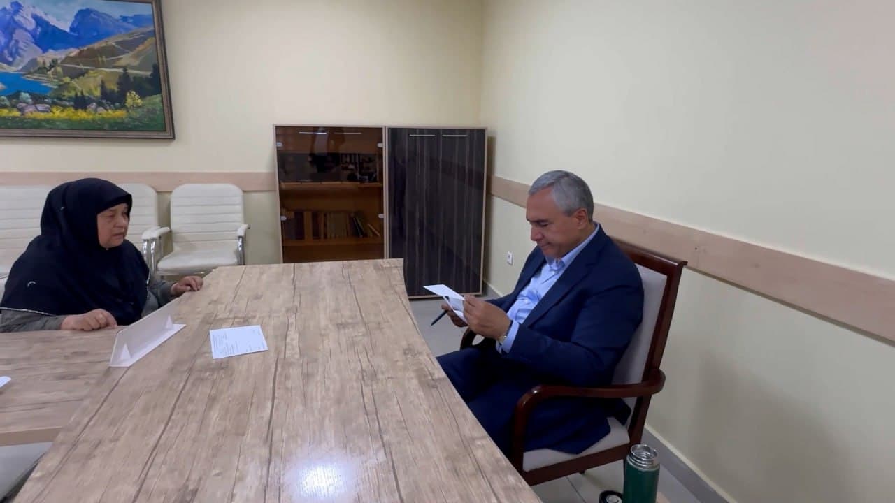 Хоким города Коканд провёл приём граждан