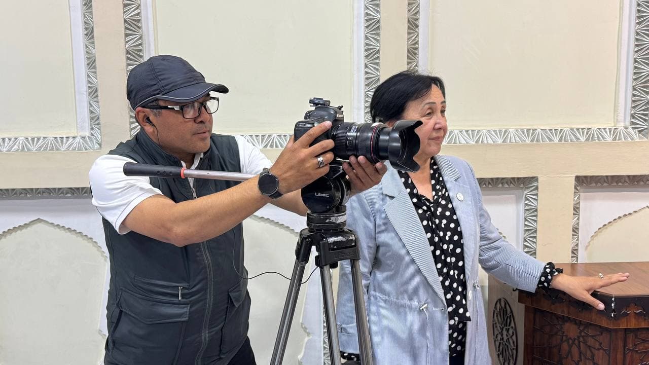 В городе Коканд был организован пресс-тур по туристическим направлениям для Ферганского областного телевидения УзМТРК.