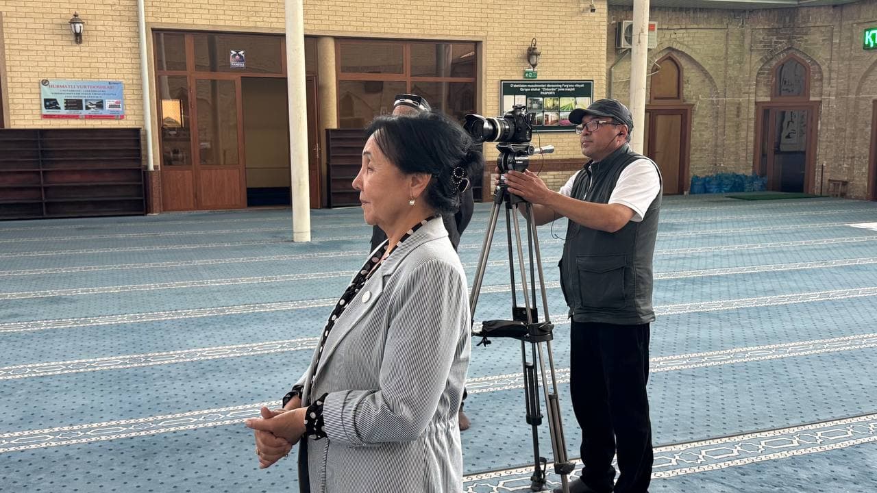 В городе Коканд был организован пресс-тур по туристическим направлениям для Ферганского областного телевидения УзМТРК.