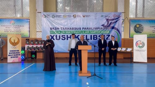 Қўқон шаҳрида "Беш ташаббус" паралимпиадасига старт берилди