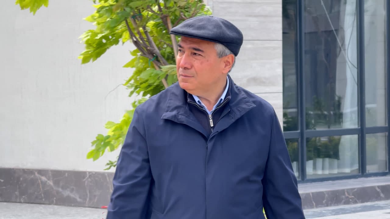 In Kokand’s “New Uzbekistan” residential area, landscaping and greening works are underway.