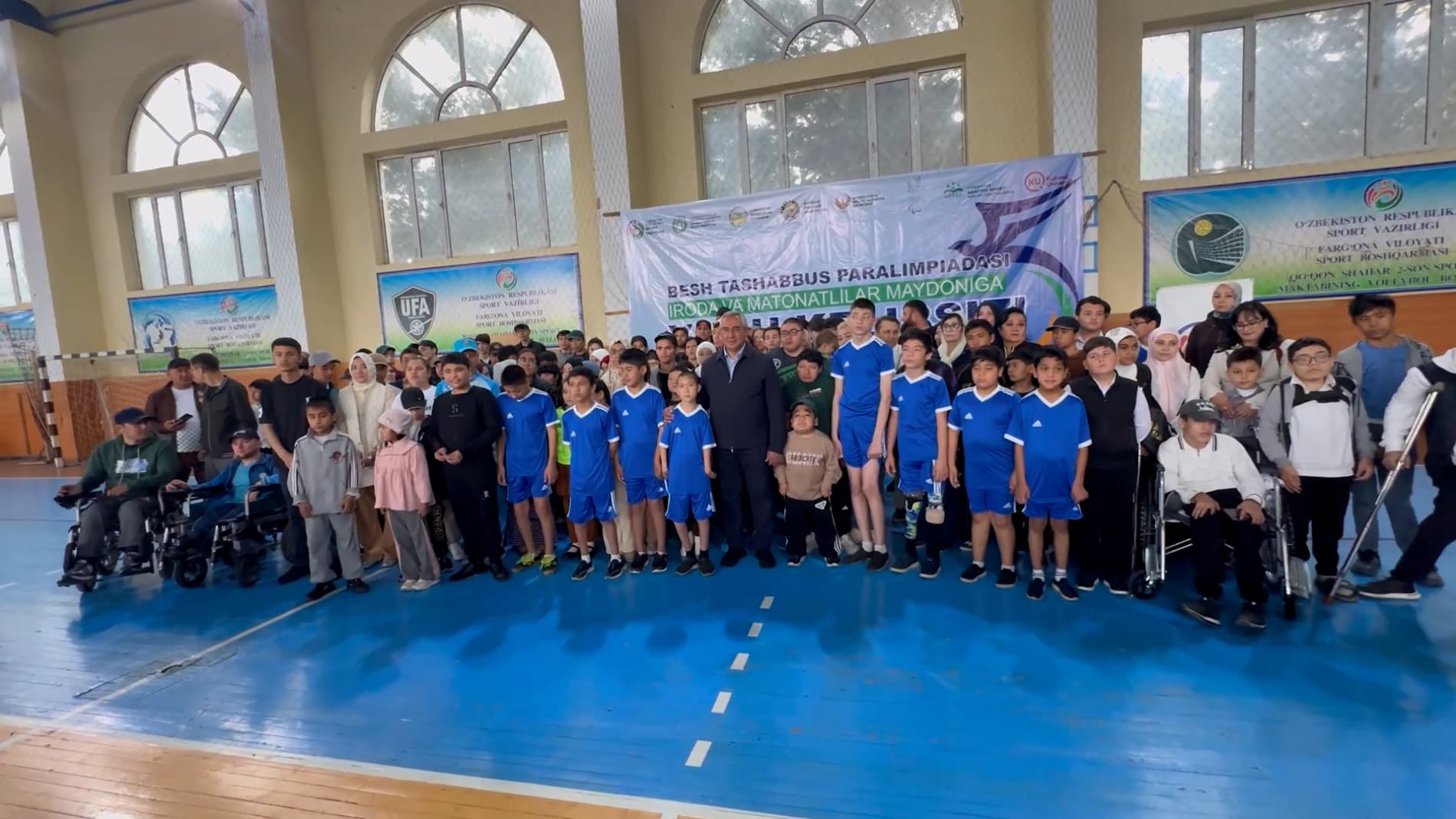 В городе Коканд стартовала паралимпиада «Пять инициатив».