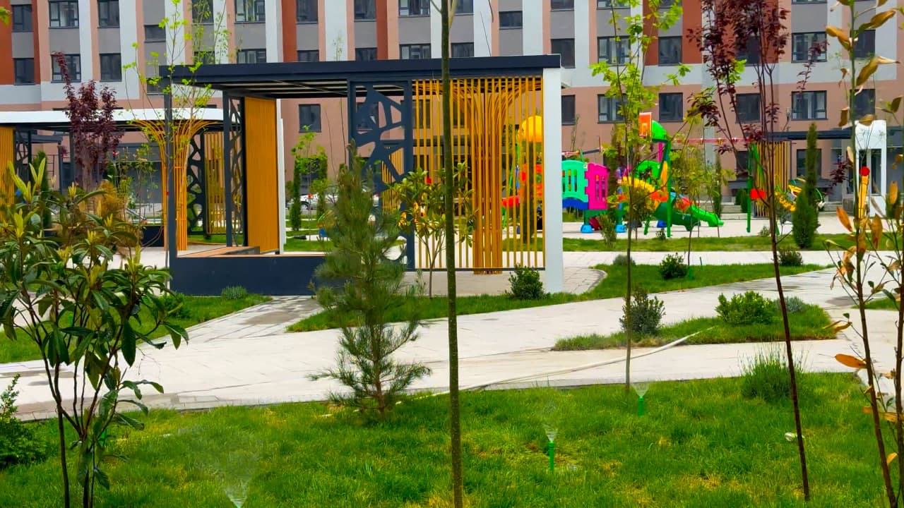 In Kokand, new apartments will be handed over to owners in a well-arranged and attractive condition.