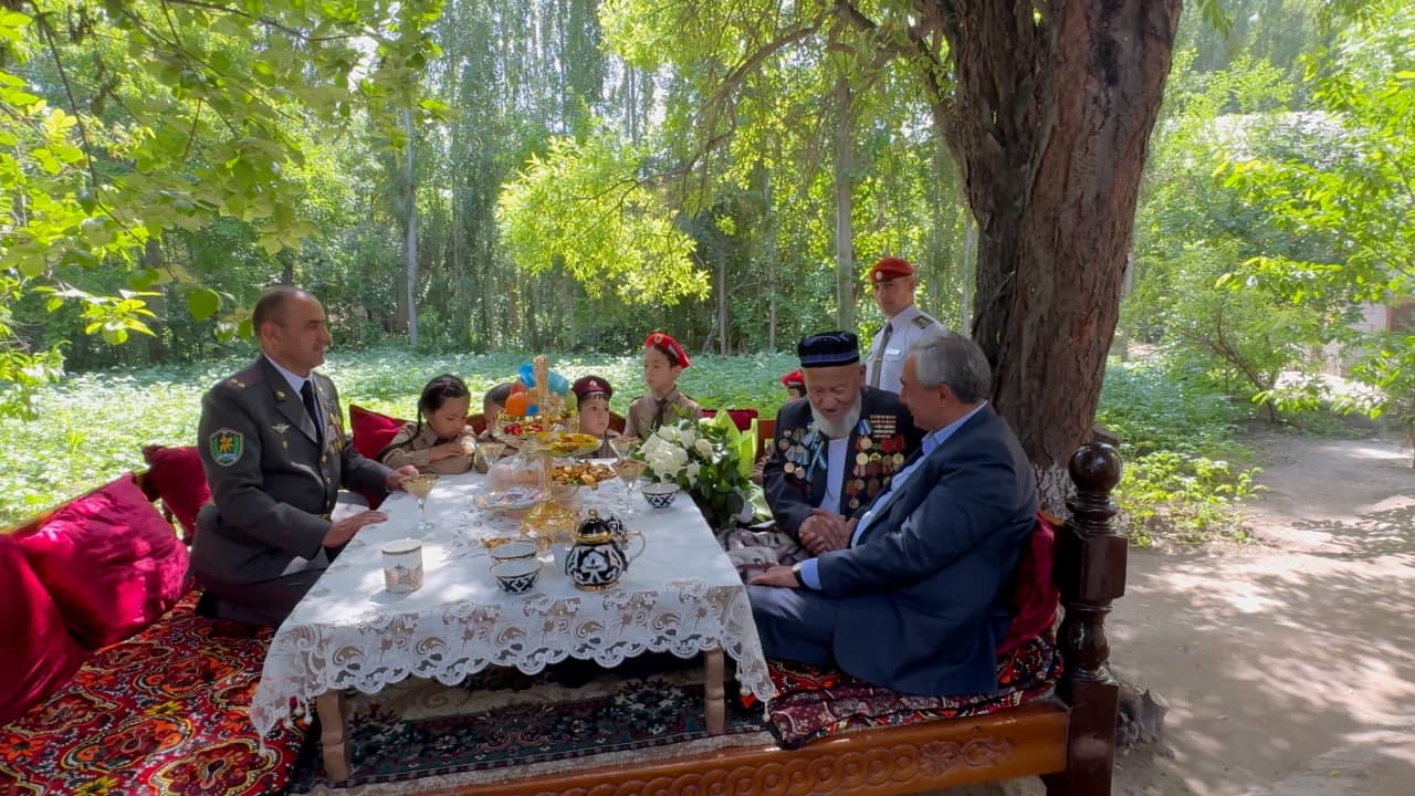 Qo‘qon shahrida Ikkinchi jahon urushi qatnashchisidan xabar olindi