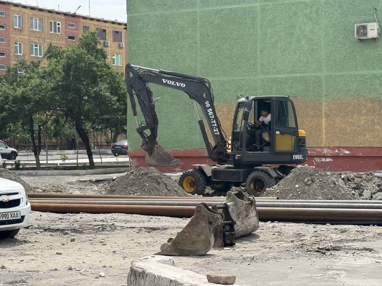 The neighborhoods of Kokand are being renewed