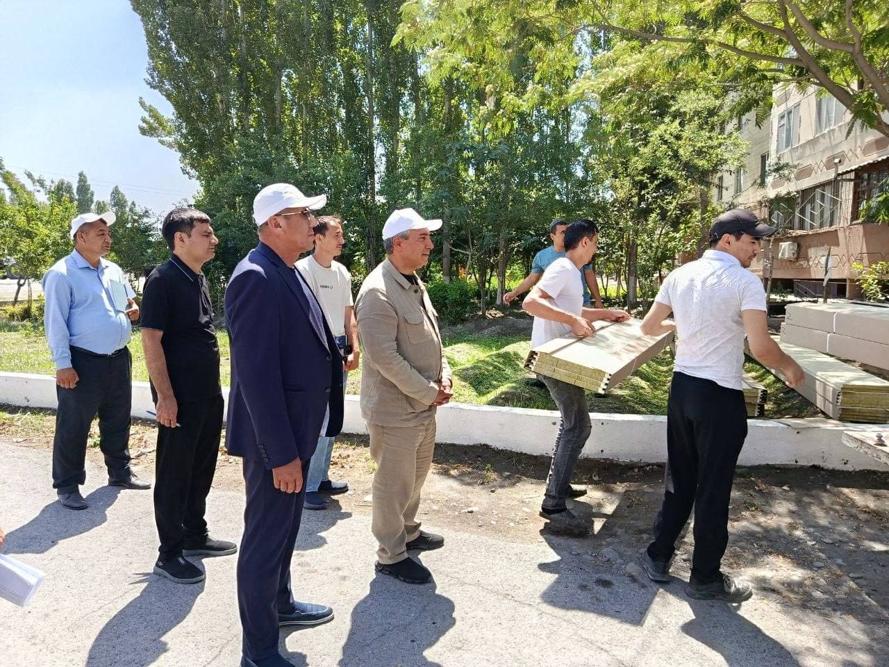 Implementation of Presidential Instructions: Improvement Works Accelerate in Kokand Neighborhoods