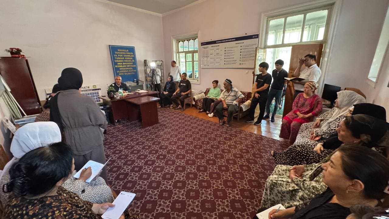 Kokand City Mayor Meets with Youth in the Tolzor Mahalla