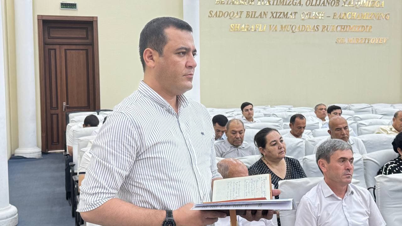 Tasks Set to Improve the Efficiency of Public Appeals Handling and the Socio-Economic Development of Kokand