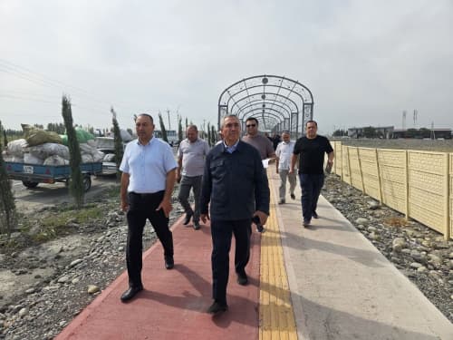 A Clean and Beautiful Country: Large-Scale Improvement Works Carried Out Around Kokand Airport