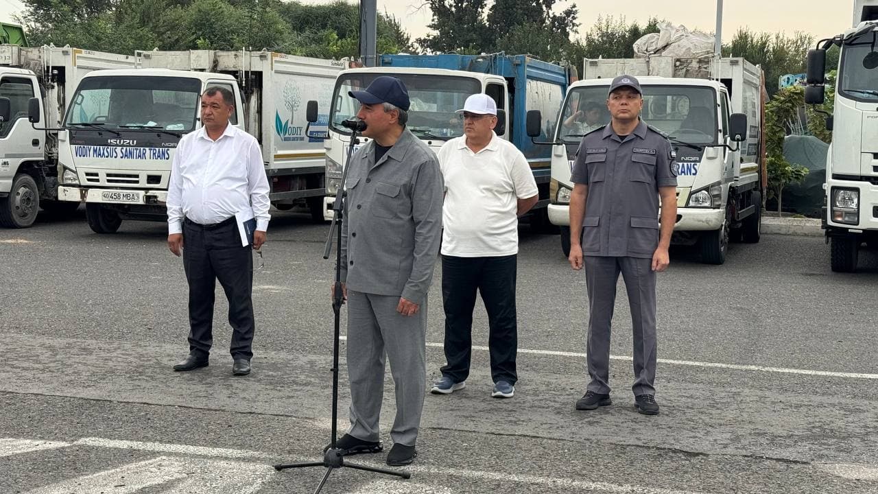 В Коканде стартовали масштабные работы по благоустройству