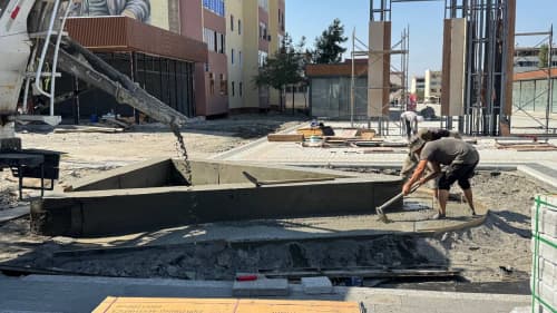 Large-scale landscaping works are underway in Kokand ahead of Independence Day