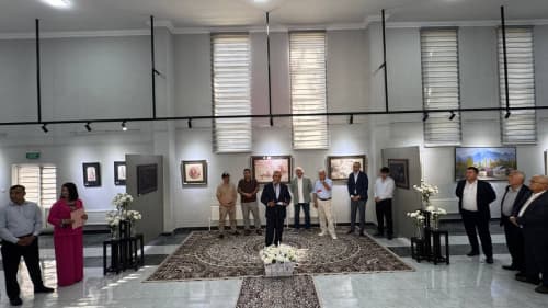 A New Exhibition Gallery Opens at the Specialized School of Arts in Kokand