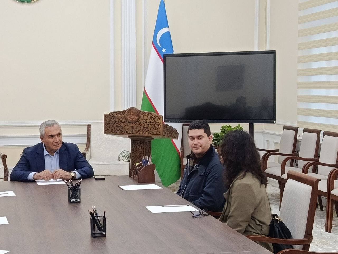 Kokand Mayor Discusses Early Cancer Detection with Harvard University Experts