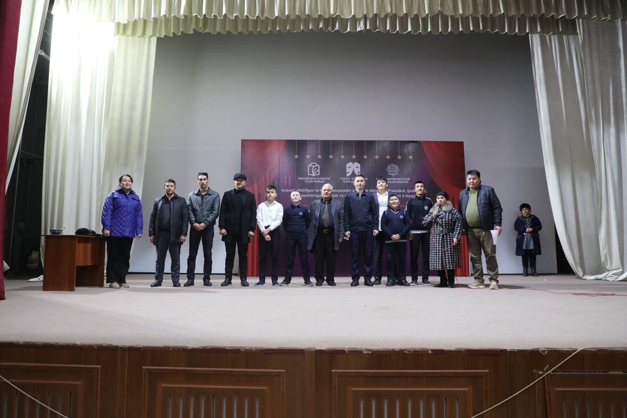 "Teatr-ibratxonadir": Qashqadaryo viloyati bosqichi