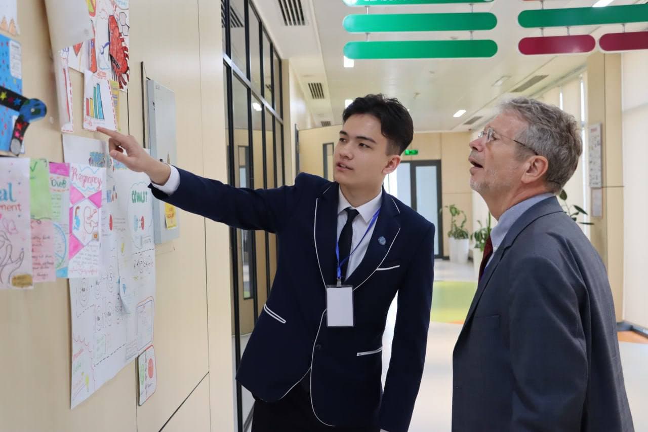 CIS oʻrganishlari: Nurafshon shahridagi Prezident maktabi