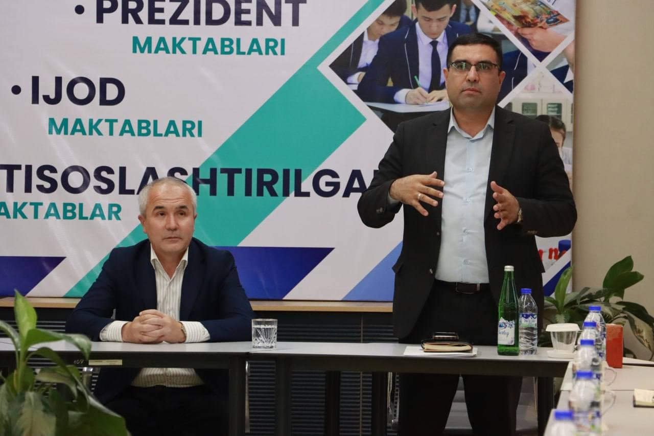 Ixtisoslashtirilgan ta’lim muassasalari agentligi rahbariyati ishtirokida Nurafshon Prezident maktabida sayyor qabul oʻtkazildi