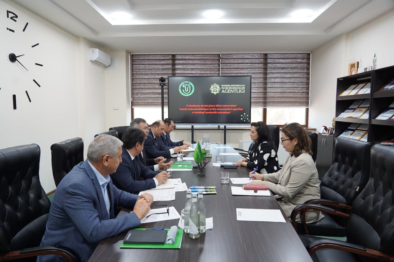 Agentlik va Jahon tillari universiteti - hamkorlikning yangi bosqichi