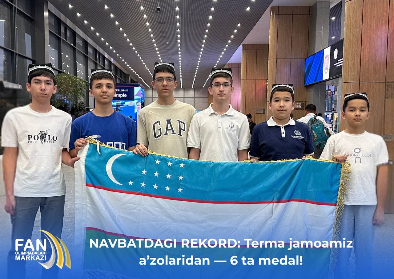 Yana bir tarixiy natija: O‘zbekiston terma jamoasi — 6 ta medal!