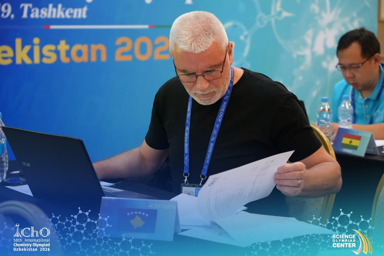 58-Xalqaro kimyo olimpiadasi (IChO 2026) doirasida eng mas'uliyatli bosqich boshlandi!