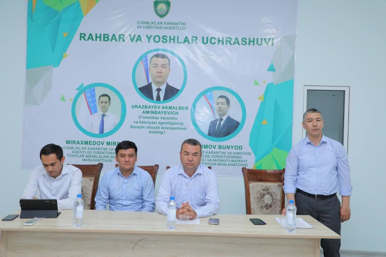 A “Leader and Youth” meeting was organized in Khorezm.