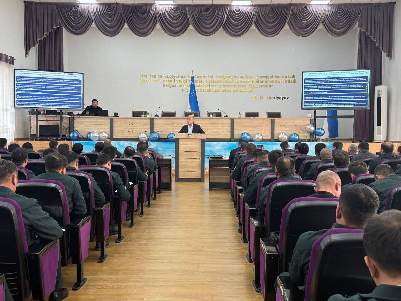 O‘simliklar karantini va himoyasi agentligi tizimida faoliyat yuritayotgan mutaxassislar uchun tashkil etilgan 1 haftalik malaka oshirish o‘quv kurslari doirasida Korrupsiyaga qarshi kurashish bo‘limi xodimlari tomonidan korrupsiyaga qarshi kurashish bo‘y