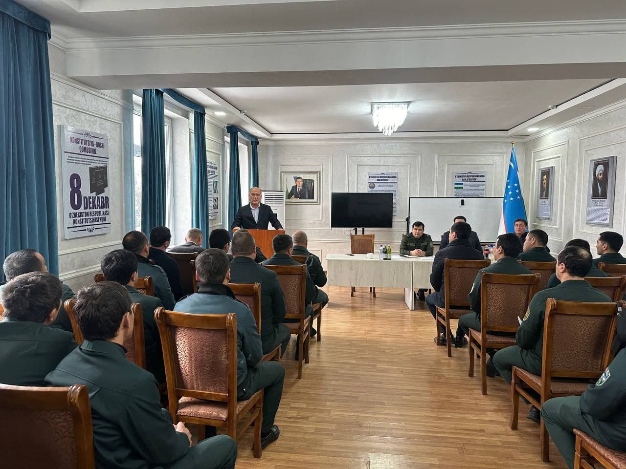 Huquqni muhofaza qiluvchi organlar vakillari bilan hamkorlikda profilaktik tadbir tashkil qilindi