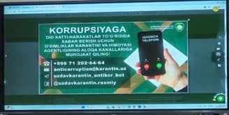 Korrupsiyaga qarshi kurashish hamdamanfaatlar to‘qnashuvini oldini olish bo‘yicha o‘quv mashg‘uloti o‘tkazildi