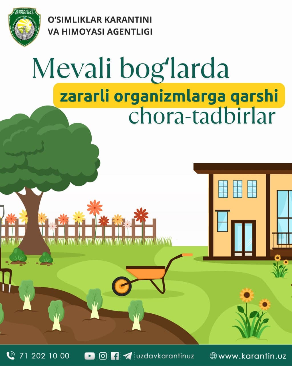 Mevali bogʻlarda zararli organizmlarga qarshi chora-tadbirlar