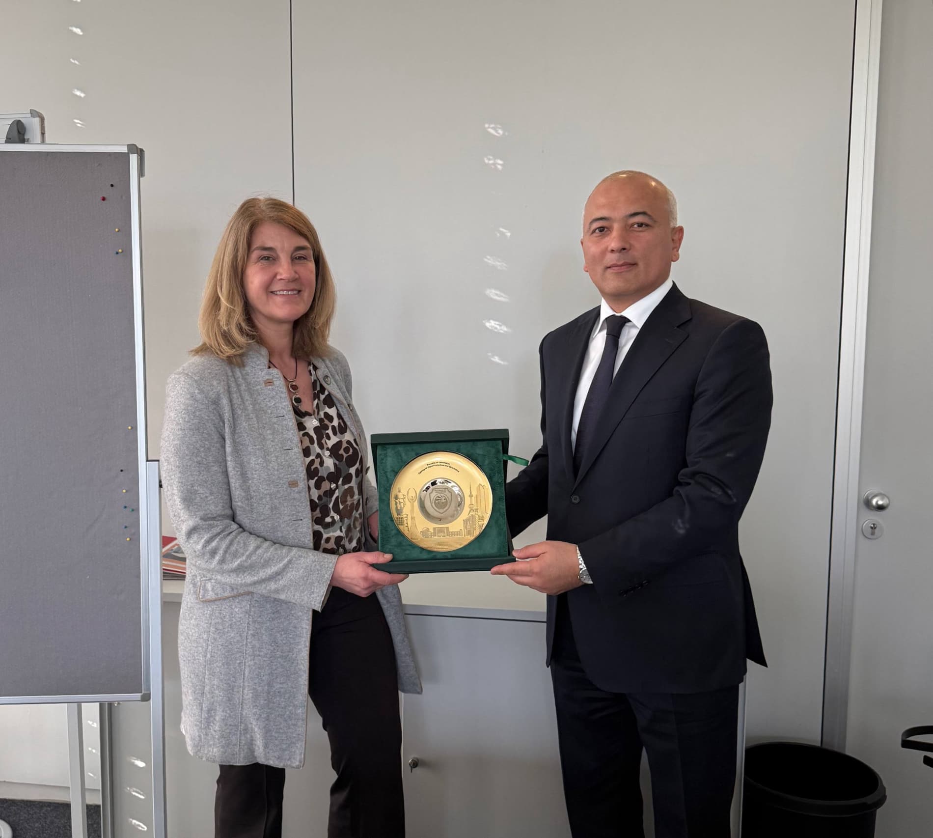 Xavfsiz oziq-ovqat sari: Germaniya fitosanitar xizmati bilan uchrashuv tafsilotlari