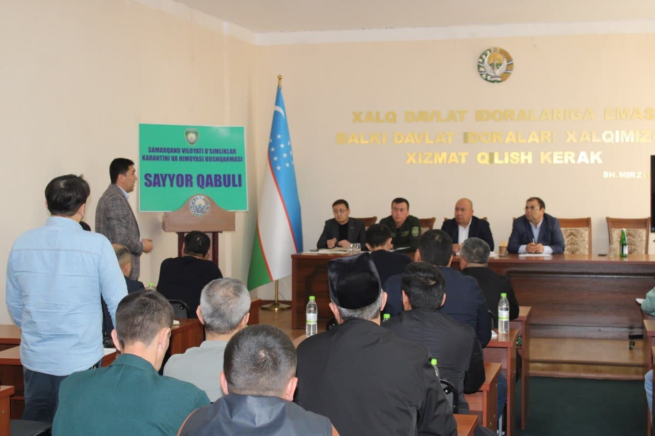 Samarqandda eksportchilar ishtirokida sayyor qabul o‘tkazildi