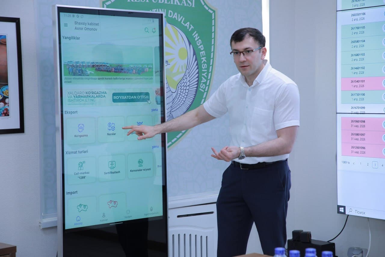 Niderlandiya delegatsiyasi Agentlikga: mahalliy mahsulotlarning eksportiga qiziqish bildirildi