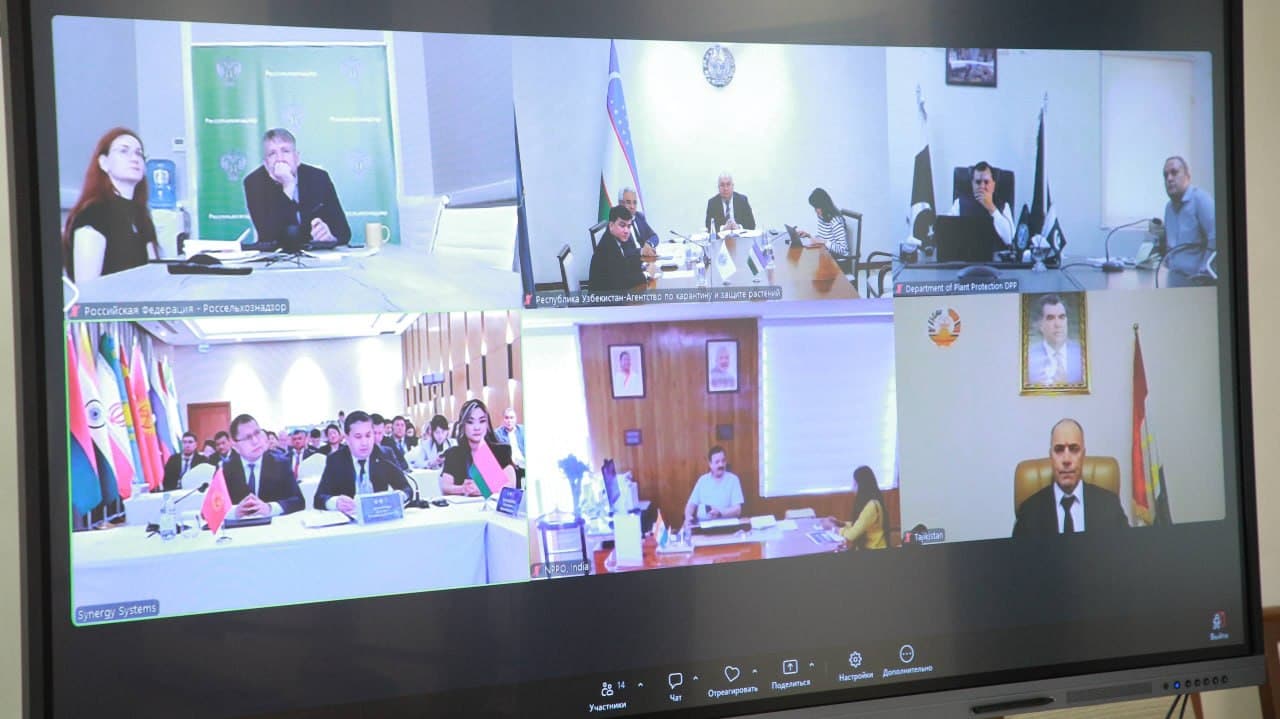 Qirg‘iziston tomoni raisligida Bishkek shahrida ShHTga a’zo davlatlar vazirlik va idoralari rahbarlarining o‘simliklar karantini sohasidagi hamkorlikka bag‘ishlangan uchinchi yig‘ilishi boshlandi