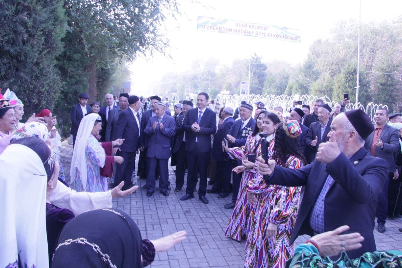 New “Cultural Heritage of Uzbekistan” Street Opens in Jizzakh