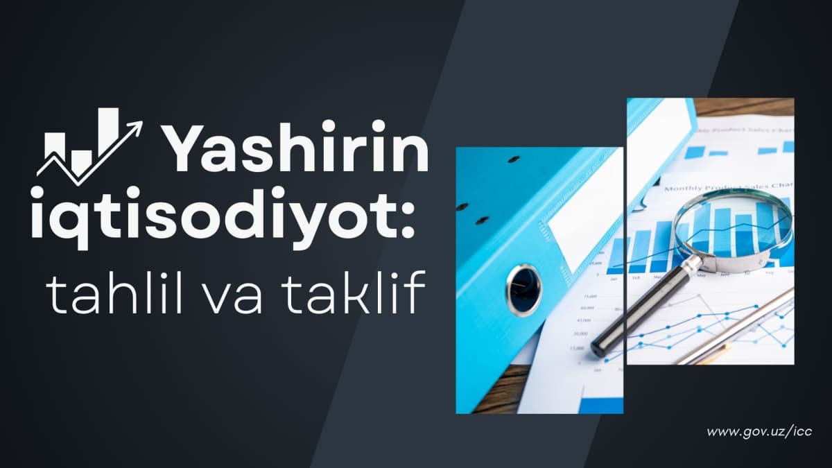 Yashirin iqtisodiyot: tahlil va taklif