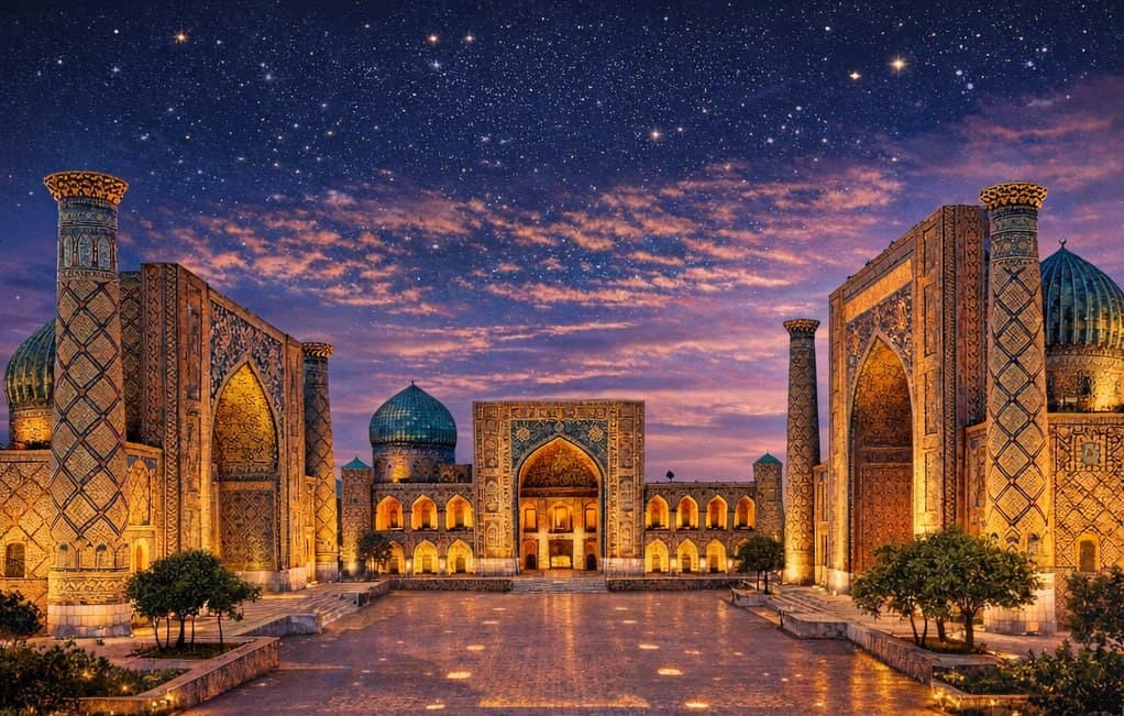 Sharq meʼmorchiligining noyob durdonasi "Registon" maydoni haqida faktlar