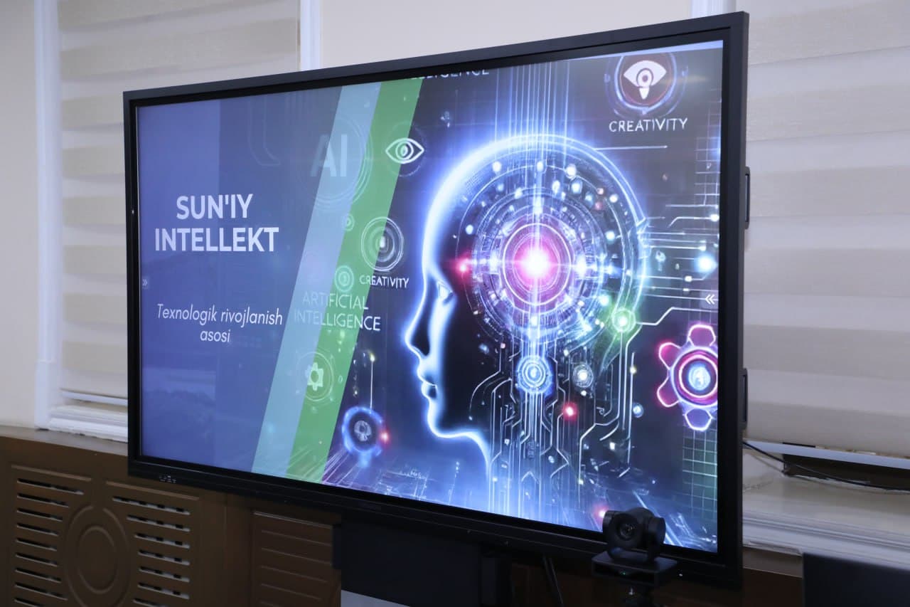 Sunʼiy intellekt texnologiyalaridan samarali foydalanish masalalariga bag‘ishlangan yig‘ilish o'tkazildi