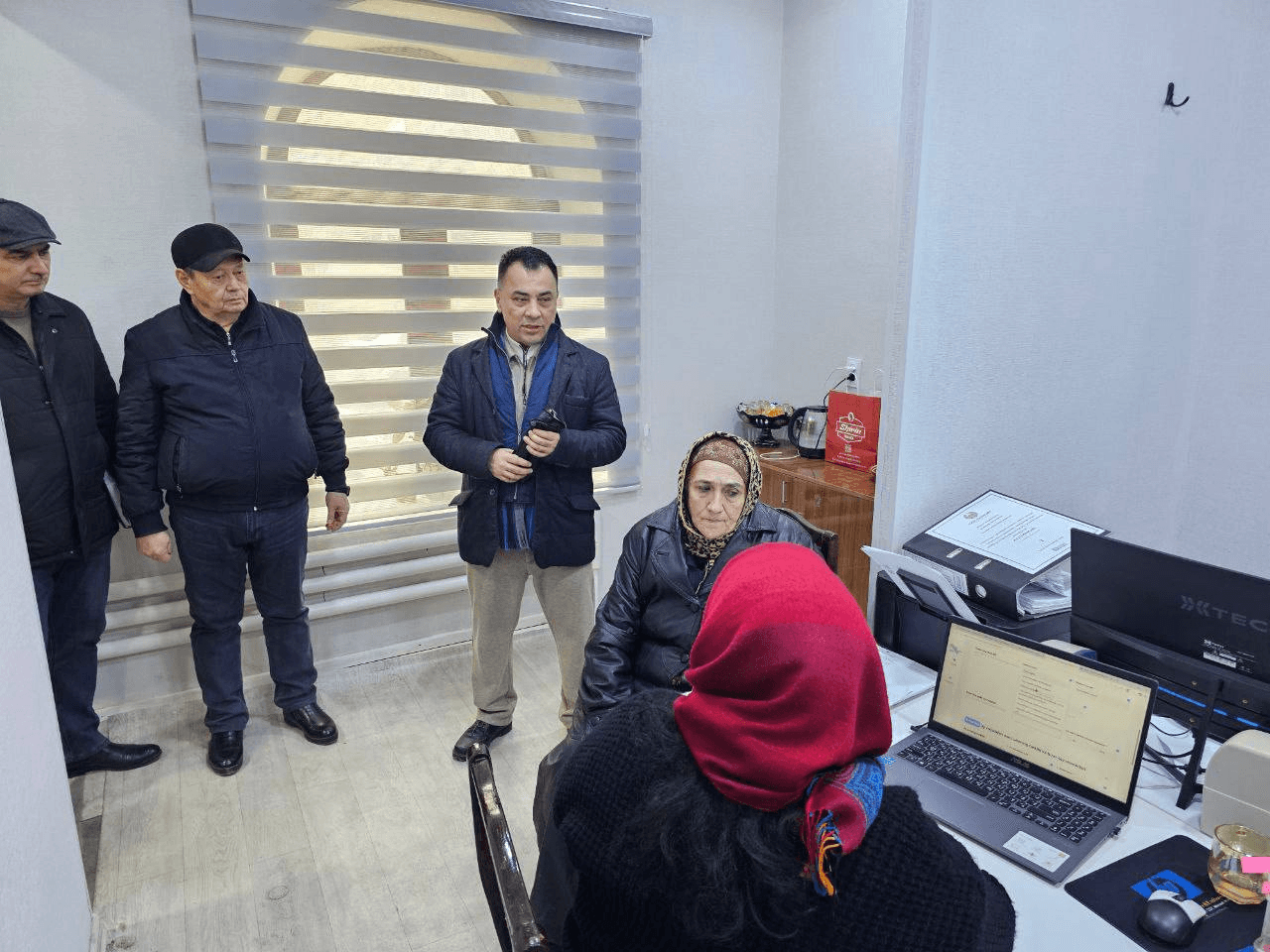 Ш. Хабибуллаев вместе с хокимом города Самарканда посетил городские организации и учреждения по вопросам проведения переписи населения.