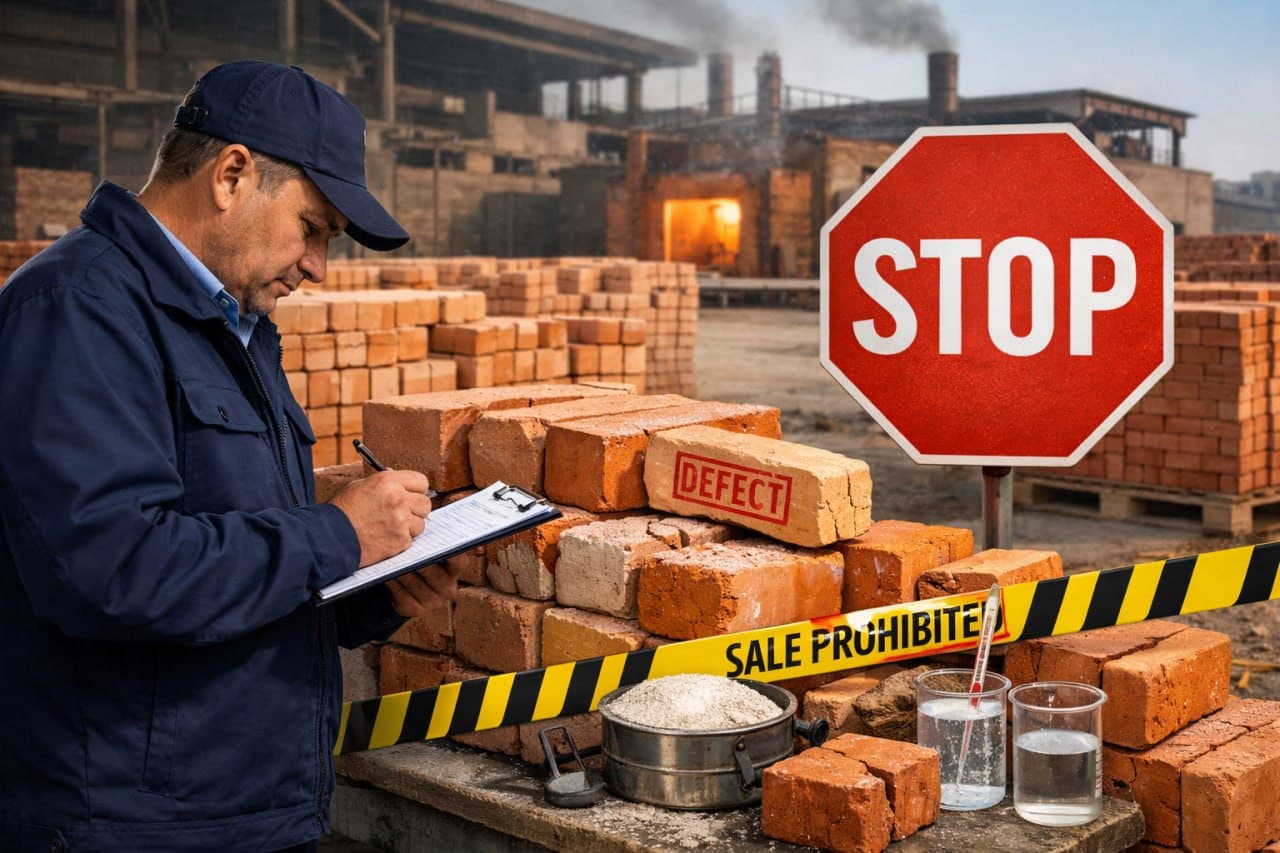 Toshkent viloyatida keramik g‘isht ishlab chiqaruvchi korxonada qonunbuzarliklar aniqlandi