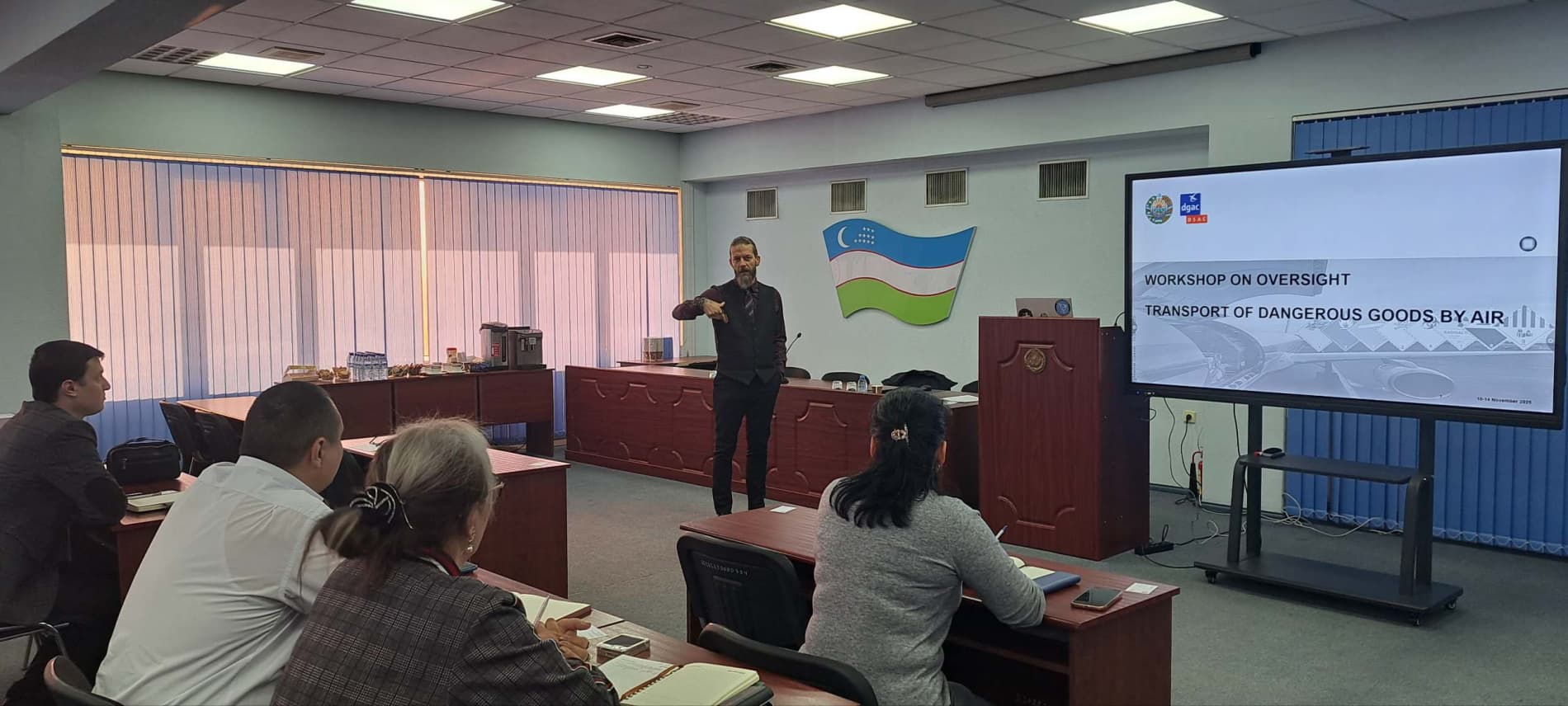 “O‘zaviatsiya” agentligi Fransiya aviatsiya ma’muriyati bilan hamkorlikda seminar-trening o‘tkazmoqda