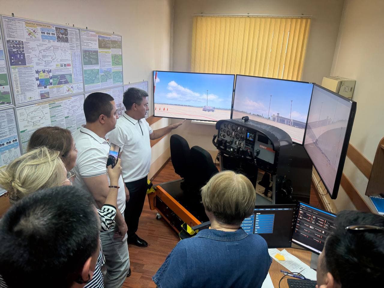 “O‘zaviatsiya” agentligi Aviatsiya tibbiyoti bo‘limi mutaxassislari “Uzbekistan Airways” AJning O‘quv-mashg‘ulot markazida stajirovka o‘tashdi